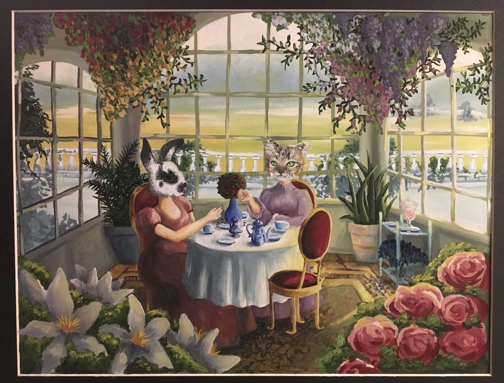 "Afternoon Tea" by Jennifer Vuong.