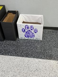 Kerr Paws First Food Donation Box