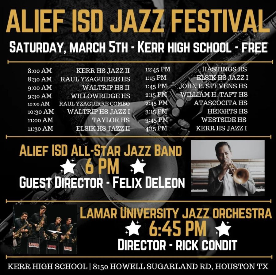 The festival flyer posted on @kerrhsband.