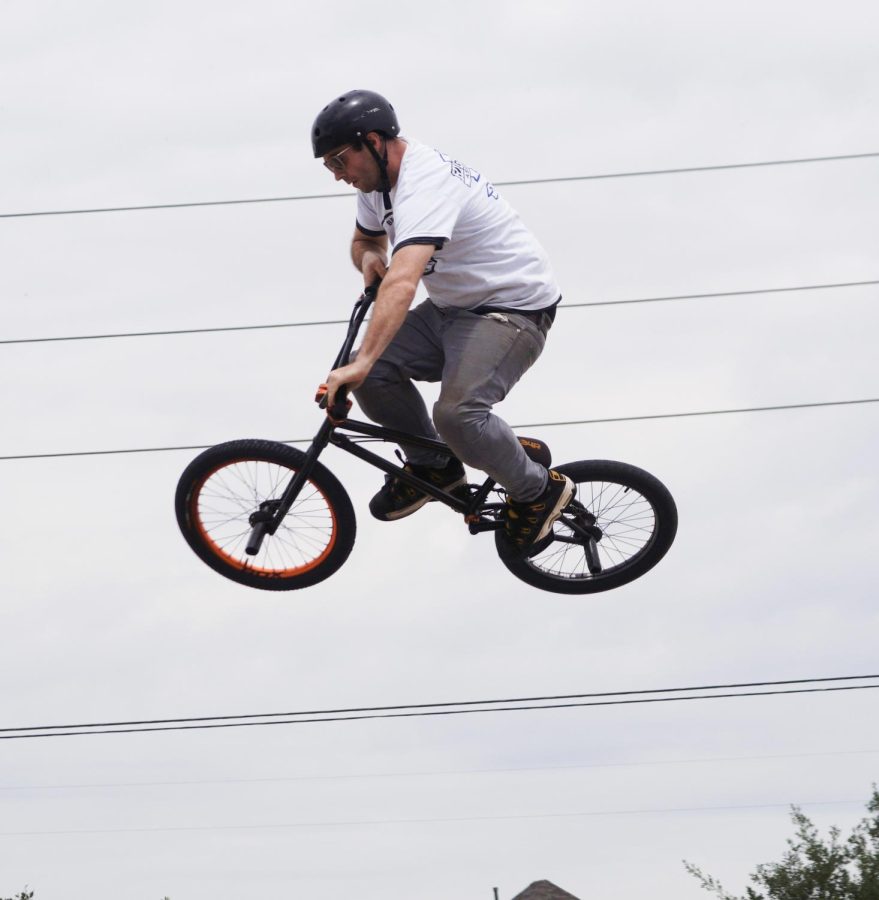 BMX+tricks+were+performed+as+part+of+AGA+Nations+bring+your+a+game+tour.+