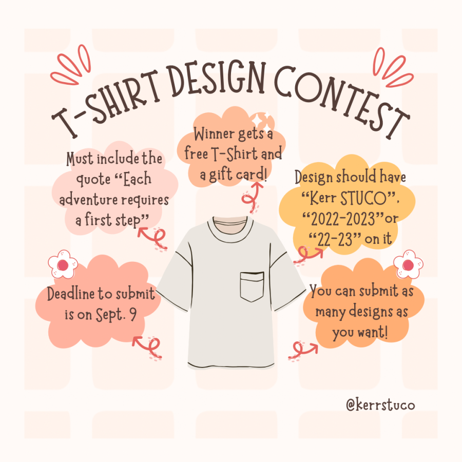 T-Shirt design contest flyer