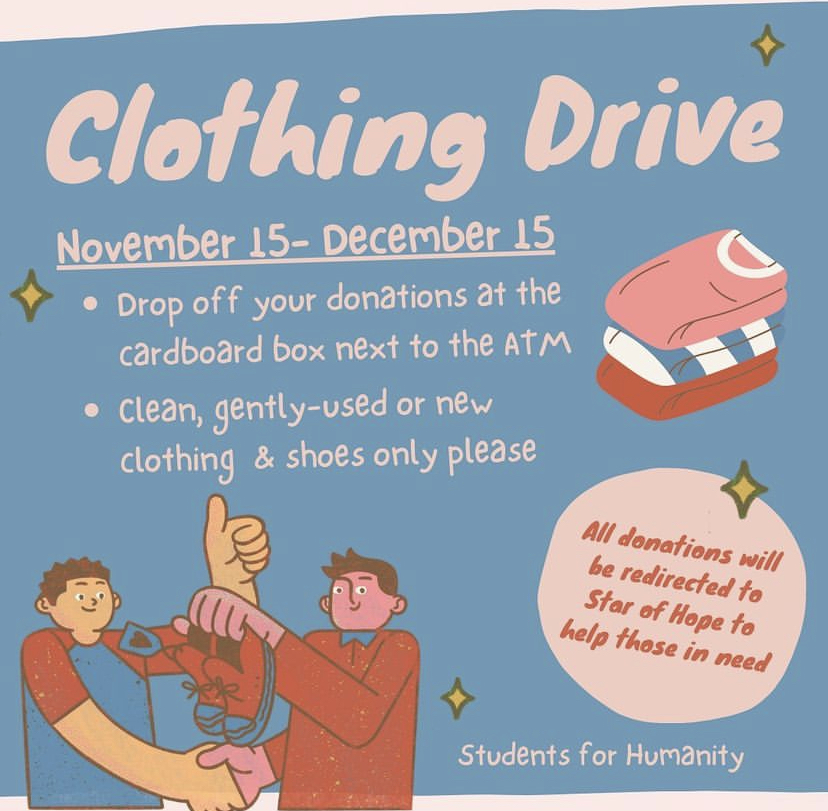 Clothing Drive Poster
