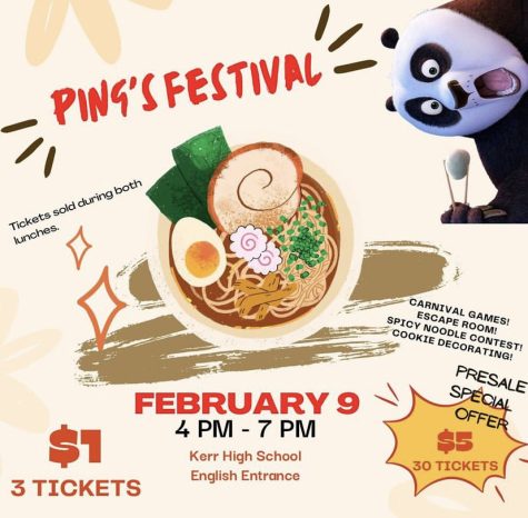 Ping’s Festival instagram  poster
