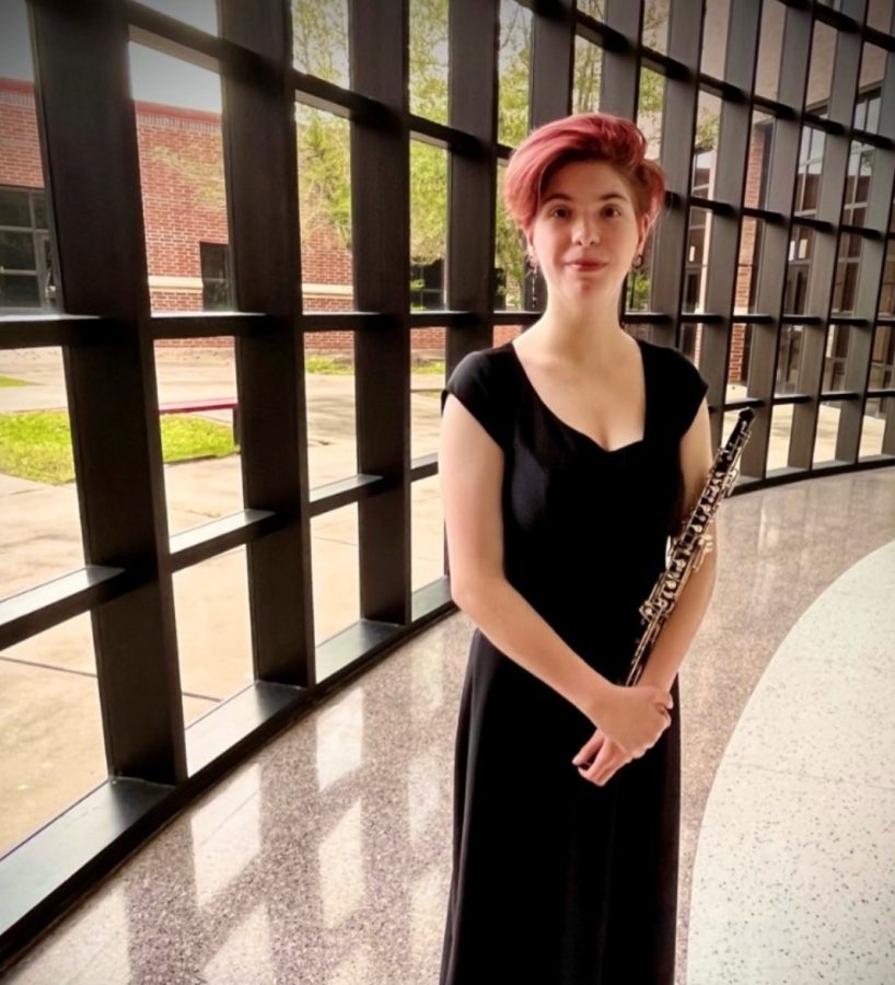 Zoe Hall at the All-State auditions.
