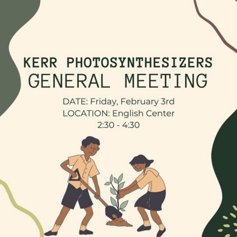 The Photosynthesizers posted this flyer on their Instagram page to inform their members of the details regarding their upcoming general meeting.  