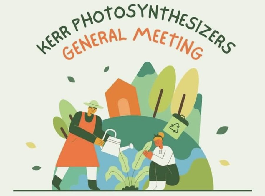 The flyer the photosynthesizers posted to their Instagram page, @khsphotosunthesizers, to advertise their meeting. 