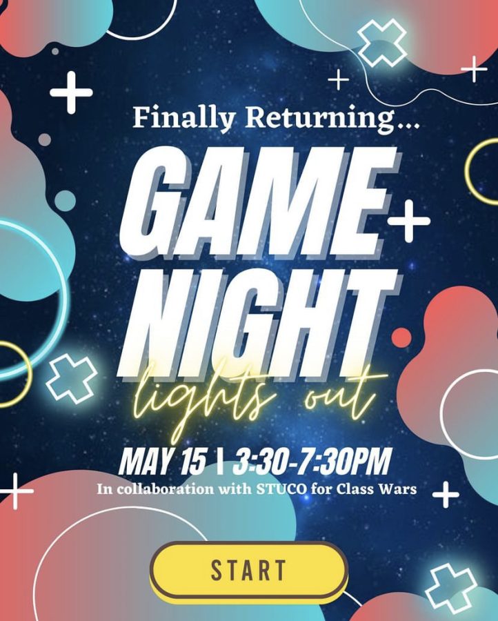 After being postponed, Game Night has returned and will be in collaboration with STUCO.