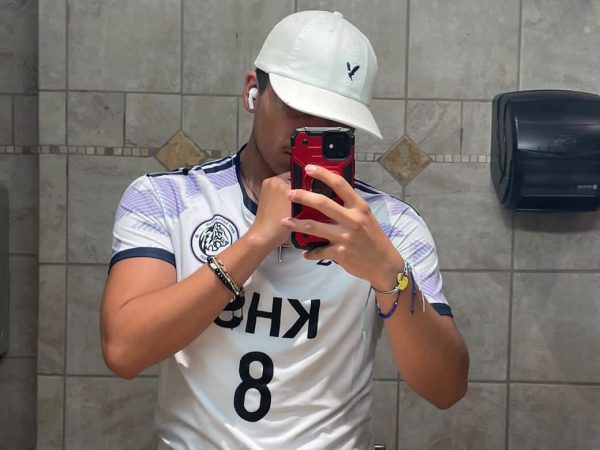 Fernando Perez is currently a junior at Kerr. Fernando was seen wearing his soccer jersey for the AECH vs. Kerr annual soccer game. Just let me sleep more, Perez said.