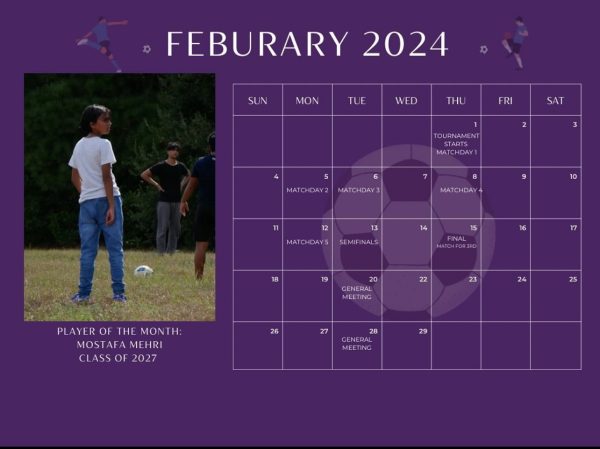 Kerr Soccer Cub is heading into the February calendar; make sure to stay in touch with the event and meeting members!!