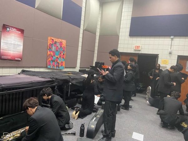 The Kerr High School Band prepares to go on their journey to the Pre-UIL challenge ahead. Todays our chance to make our music heard and leave a lasting impression,” says Nifemi Oladesu.

