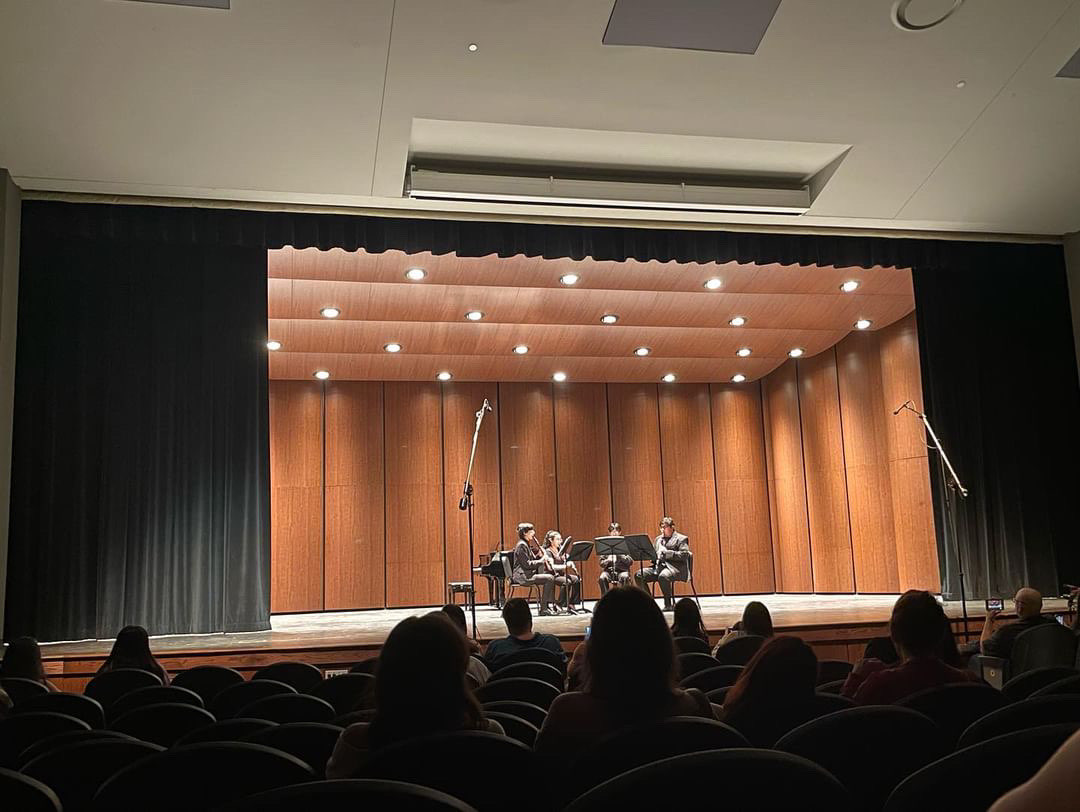 A Night to Remember. Felix Mendelssohns Canzonetta is performed by Hector Martinez, Melody Campos, Diego Acosta, and Esai Alvear Moreno. The piece is performed third in the order and was one of the first pieces played that night.