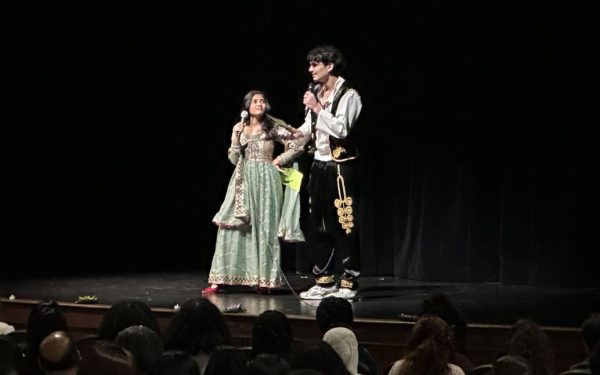 A Perfect Performance: Meerab Arif and Georgio Tahtouh host before each performance. They ask questions about different cultures and provide information about the next performance. "I wanted to give people a space where they feel seen, and that's exactly what the multicultural dance show is about," Arif said.