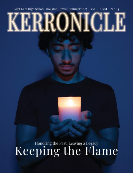 Aryan Shoaei featured on the cover of Kerronicle Vol. 31 Issue 4