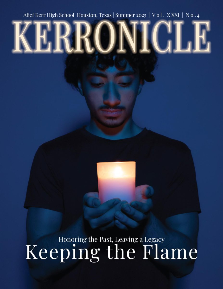 Aryan Shoaei featured on the cover of Kerronicle Vol. 31 Issue 4