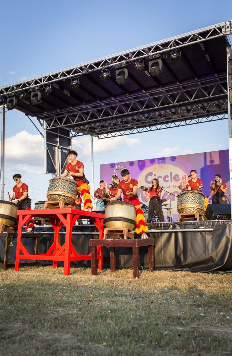 Tiger Nguyen performing at the Katy Asian town for the Katy Lunar Fest. Photo by Lee’s Golden
Dragon.