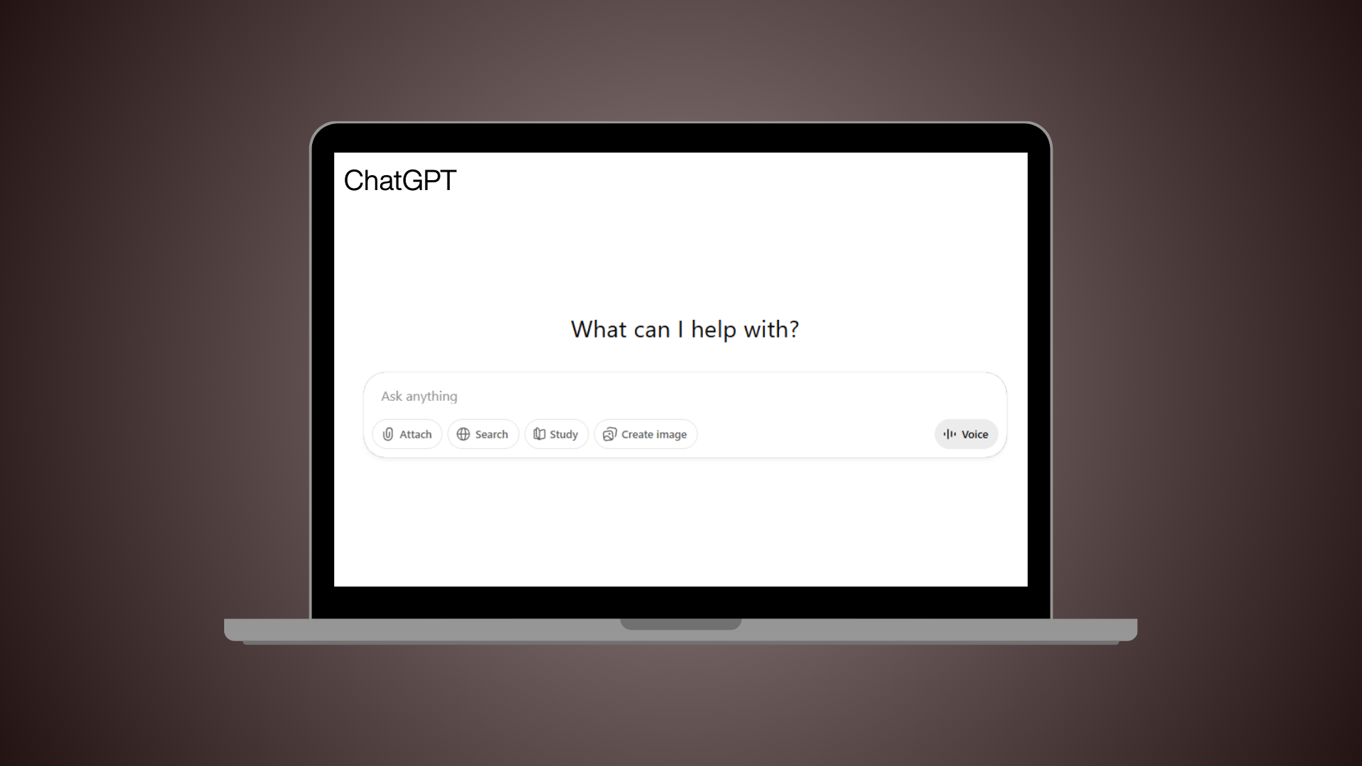 A screenshot of an AI chatbot while browsing on the laptop